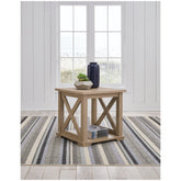 Elmferd End Table Ash-T302-2