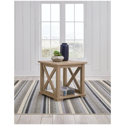Elmferd End Table Ash-T302-2
