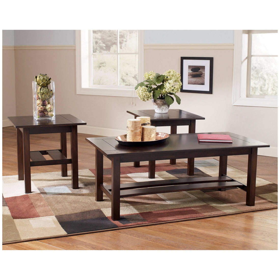 Lewis Table (Set of 3) Ash-T309-13