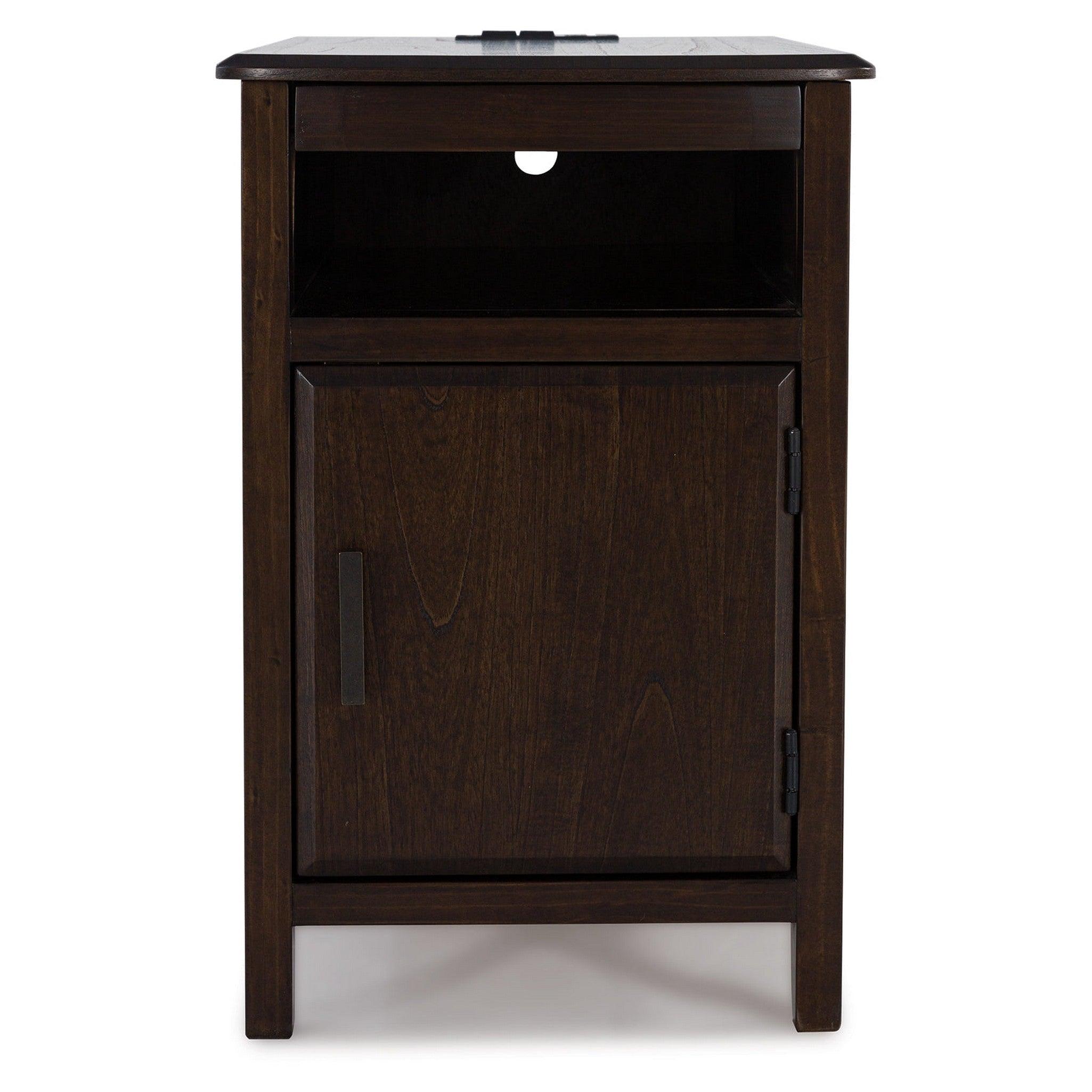 Devonsted Chairside End Table Ash-T310-217