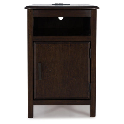 Devonsted Chairside End Table Ash-T310-217