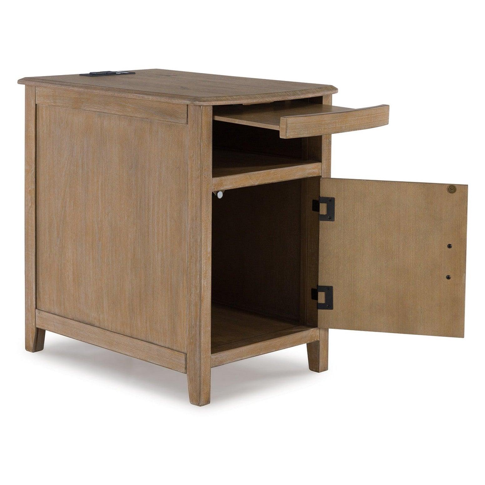Devonsted Chairside End Table Ash-T310-317