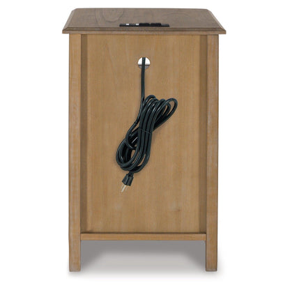 Devonsted Chairside End Table Ash-T310-317