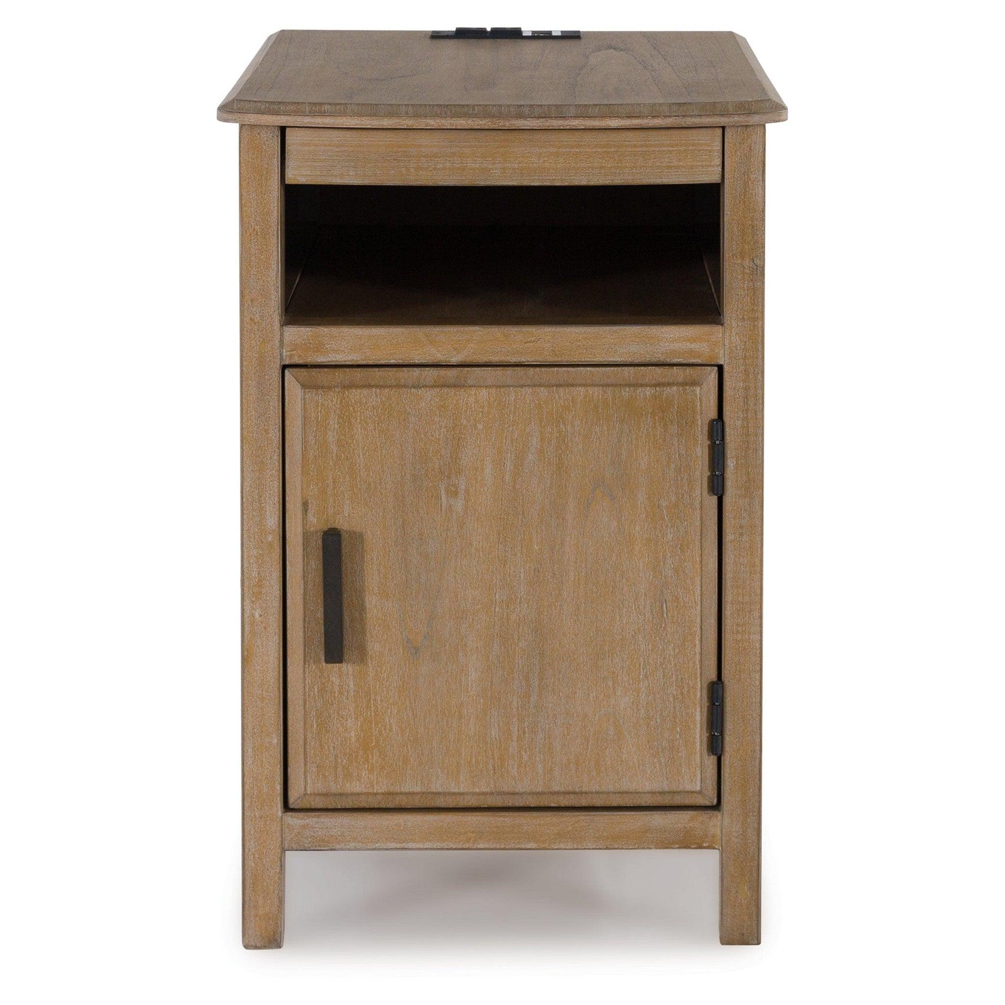 Devonsted Chairside End Table Ash-T310-317