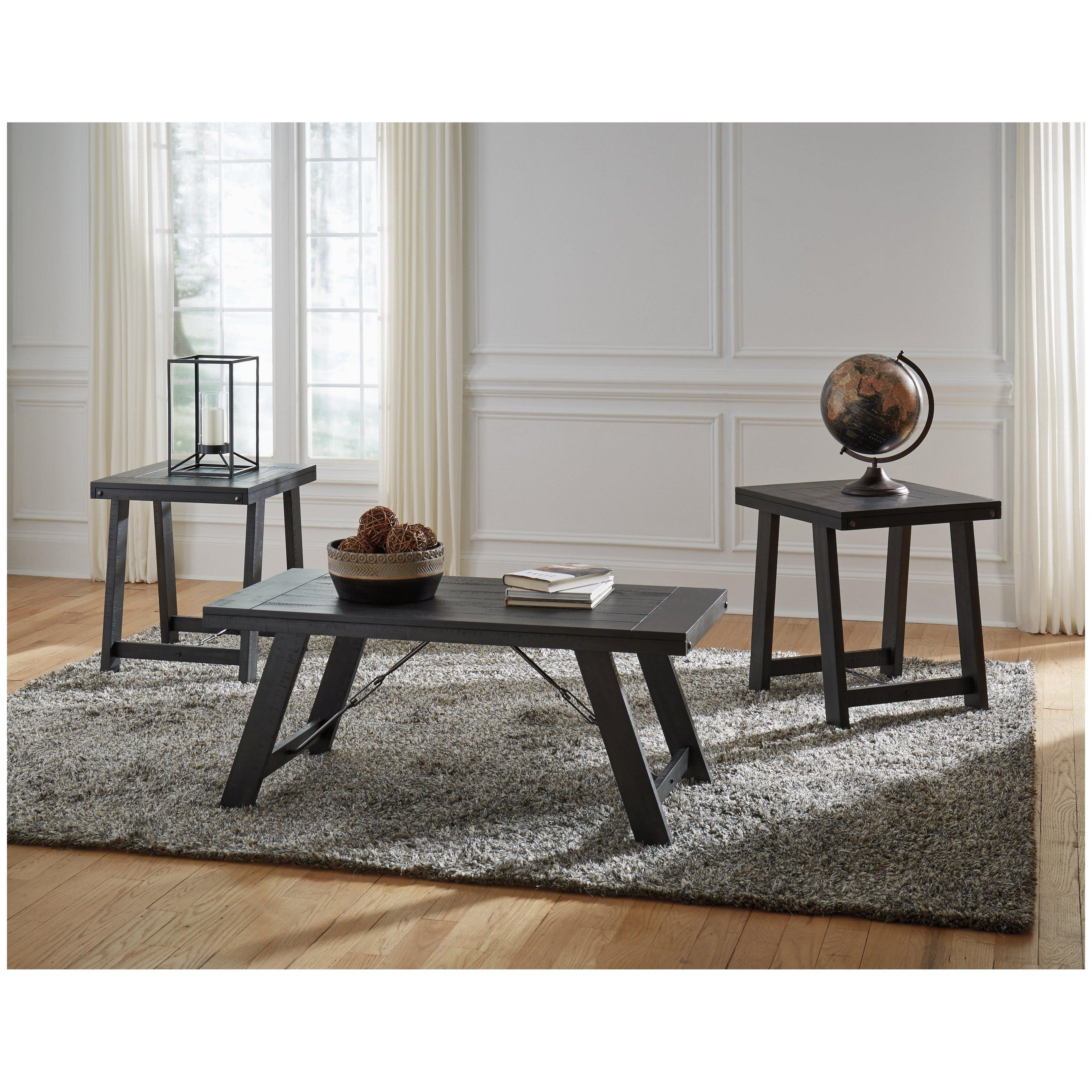 Noorbrook Table (Set of 3) Ash-T351-13