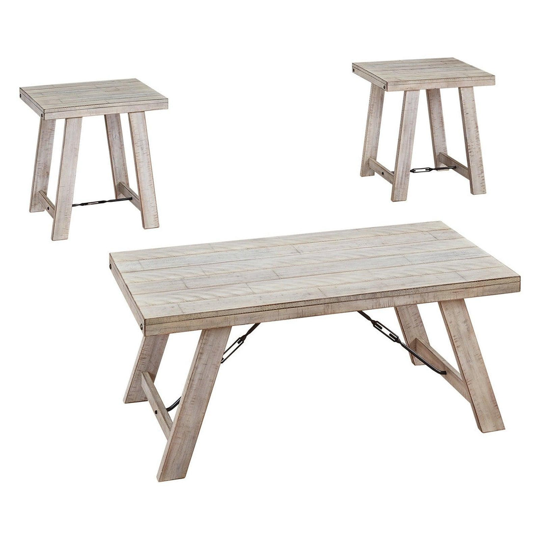 Carynhurst Table (Set of 3) Ash-T356-13