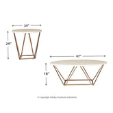 Tarica Table (Set of 3) Ash-T385-13