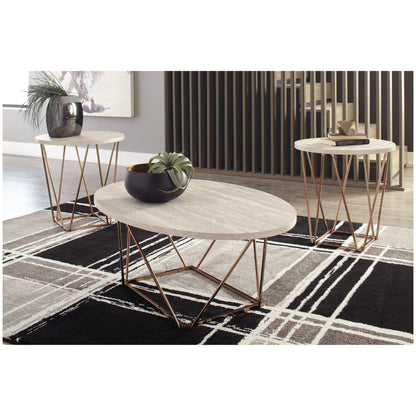 Tarica Table (Set of 3) Ash-T385-13