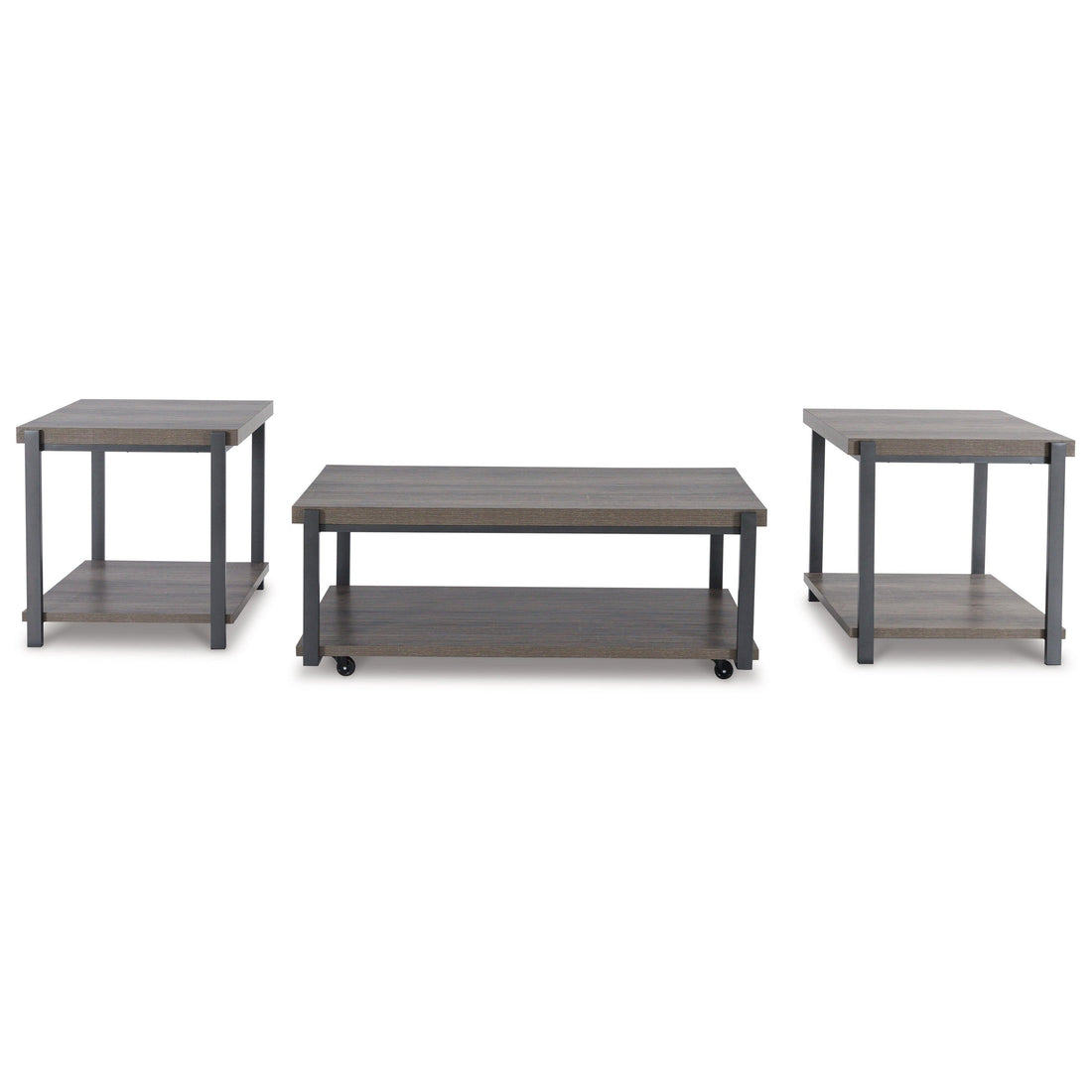 Wilmaden Table (Set of 3) Ash-T393-13