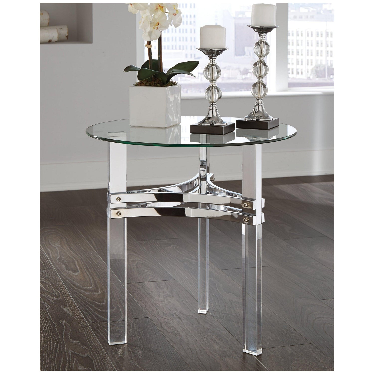 Braddoni End Table Ash-T420-6