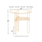 Braddoni End Table Ash-T420-6