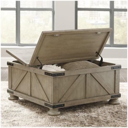 Aldwin Coffee Table With Storage Ash-T457-20