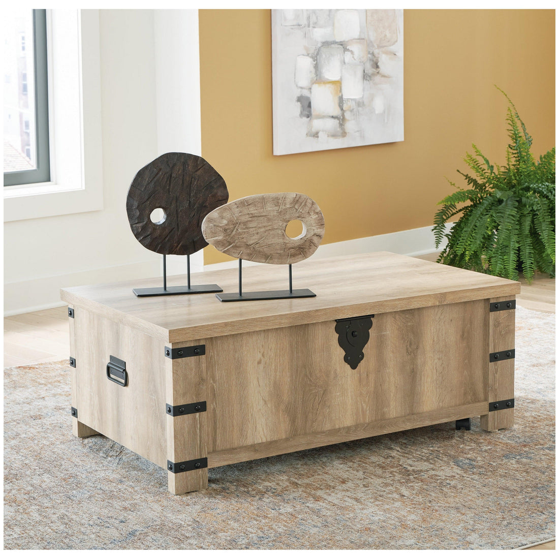 Calaboro Lift-Top Coffee Table Ash-T463-9