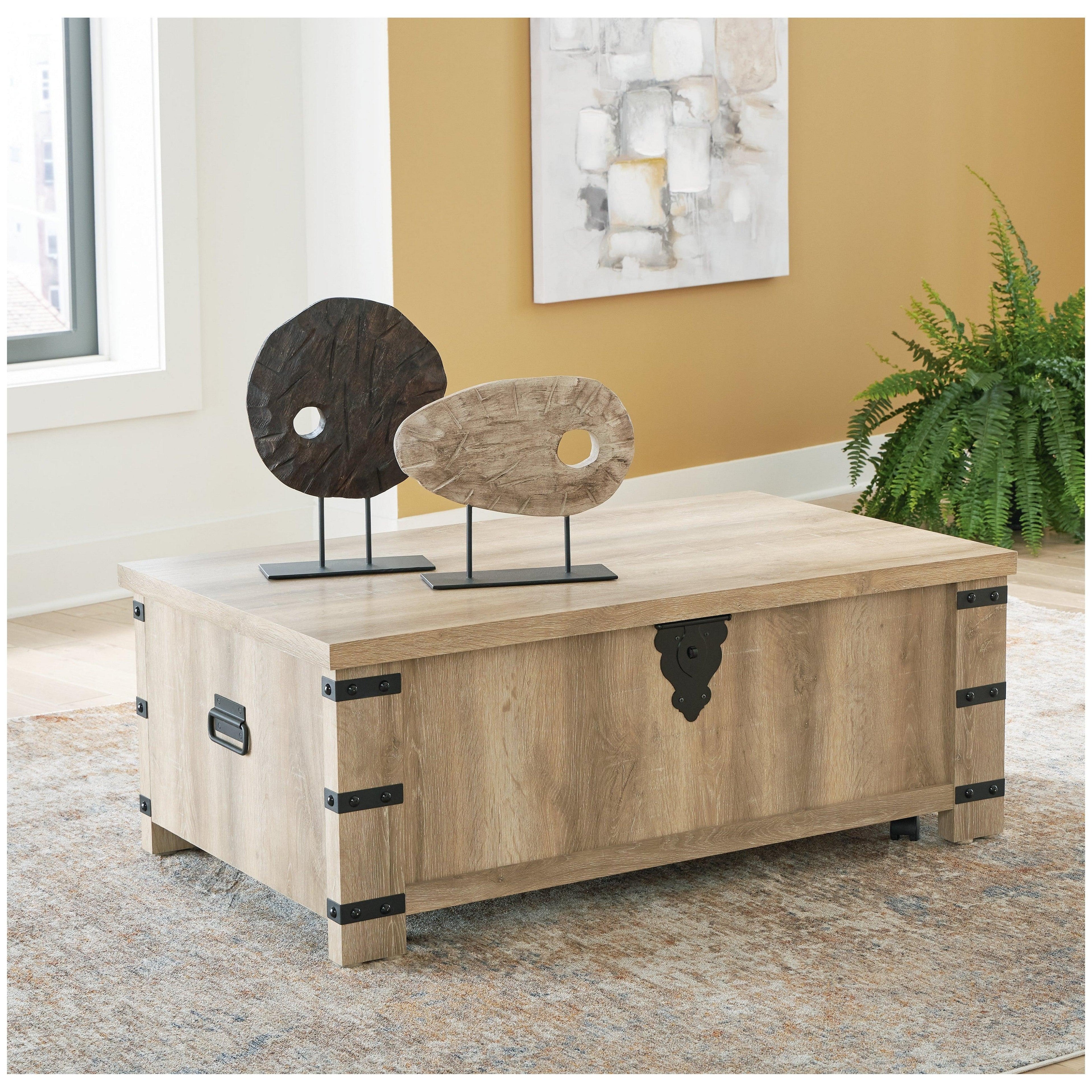 Calaboro Lift-Top Coffee Table Ash-T463-9