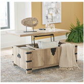 Calaboro Lift-Top Coffee Table Ash-T463-9