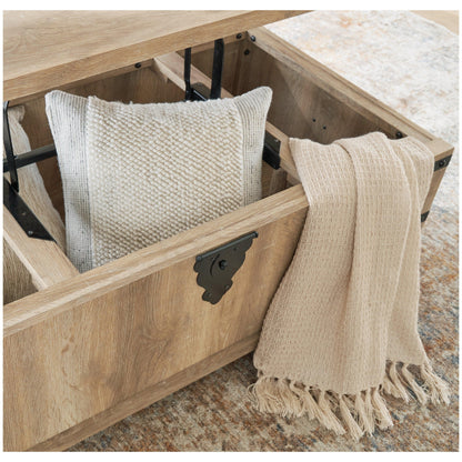 Calaboro Lift-Top Coffee Table Ash-T463-9