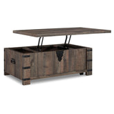 Hollum Lift-Top Coffee Table Ash-T466-9