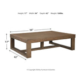 Cariton Coffee Table Ash-T471-1