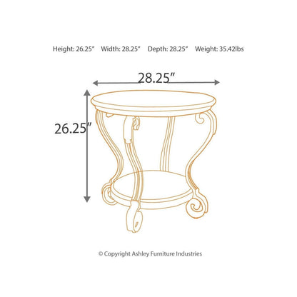 Nestor End Table Ash-T517-6