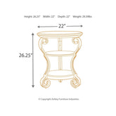 Nestor Chairside End Table Ash-T517-7