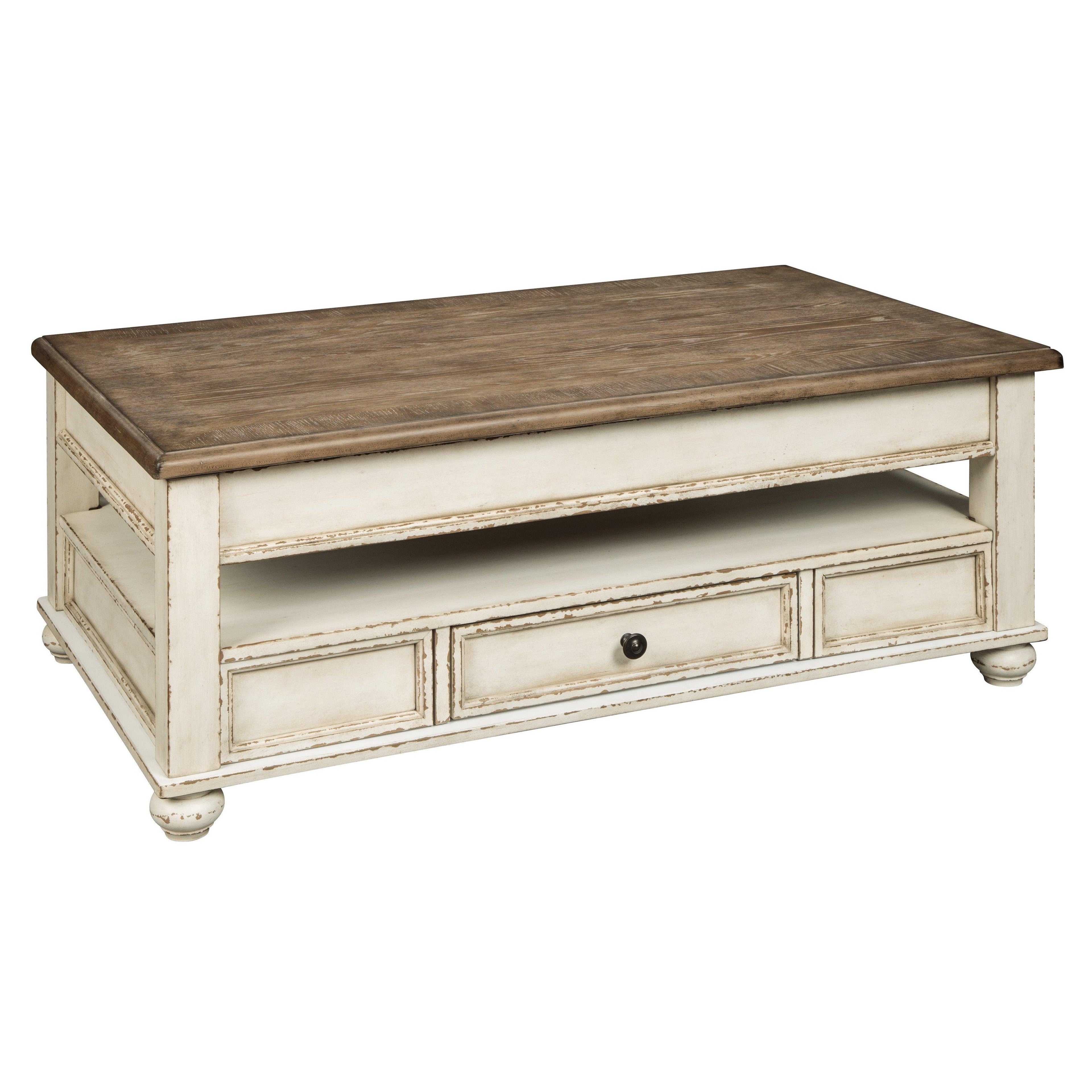 Realyn Coffee Table with Lift Top Ash-T523-9