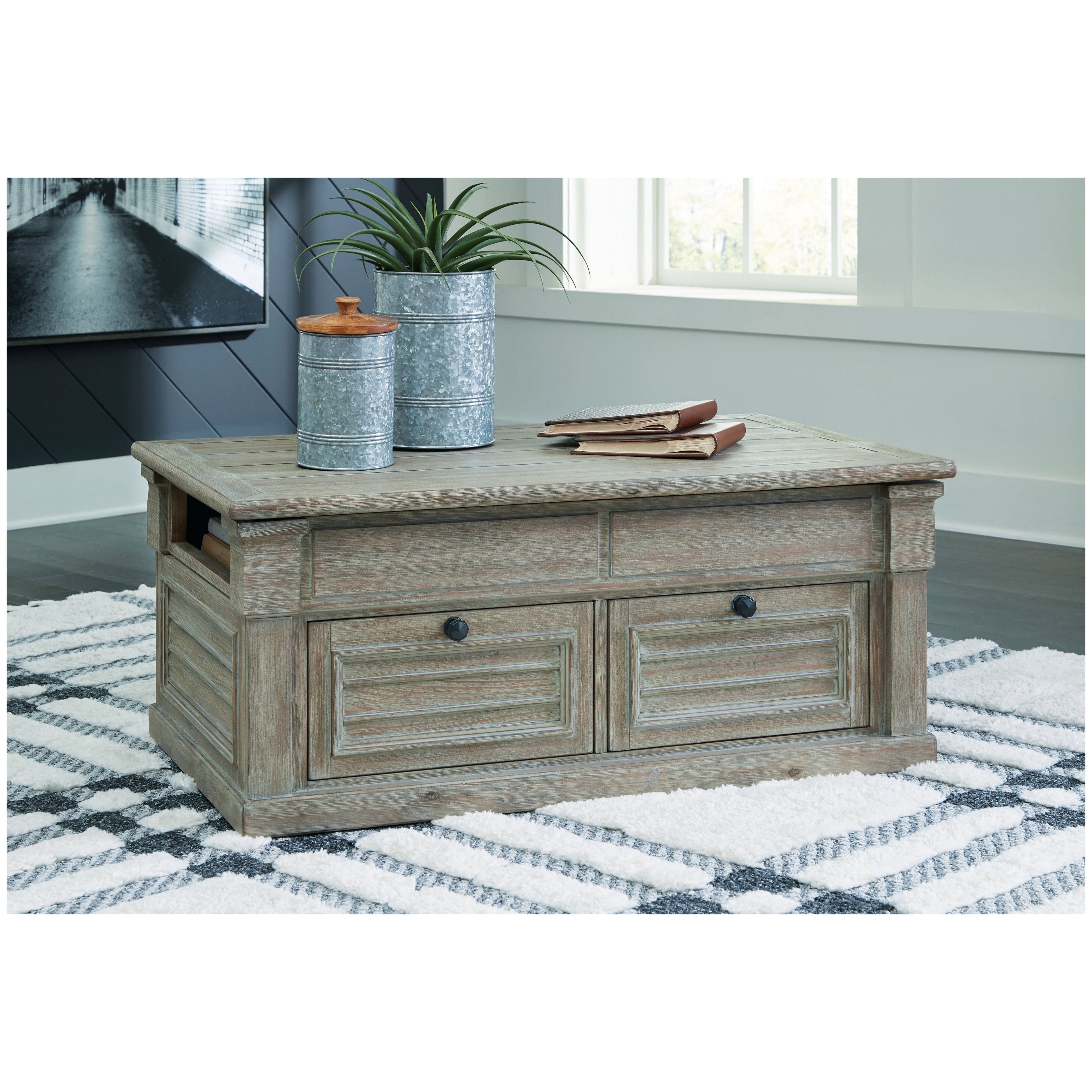 Moreshire Lift Top Coffee Table Ash-T659-20