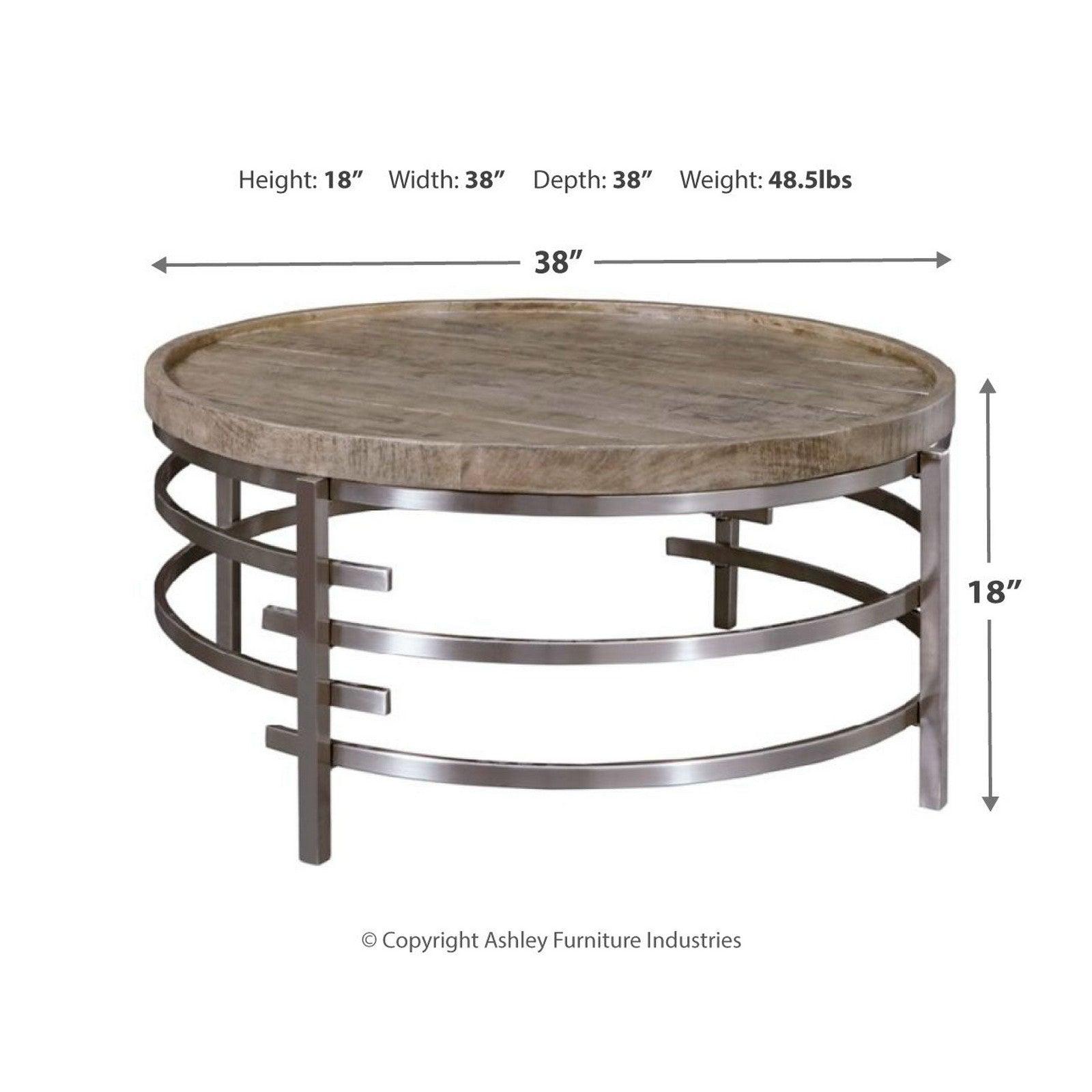 Zinelli Coffee Table Ash-T681-8