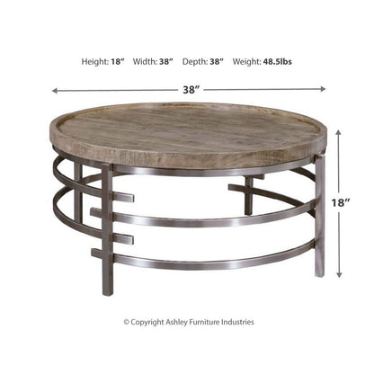 Zinelli Coffee Table Ash-T681-8