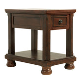Porter Chairside End Table Ash-T697-3