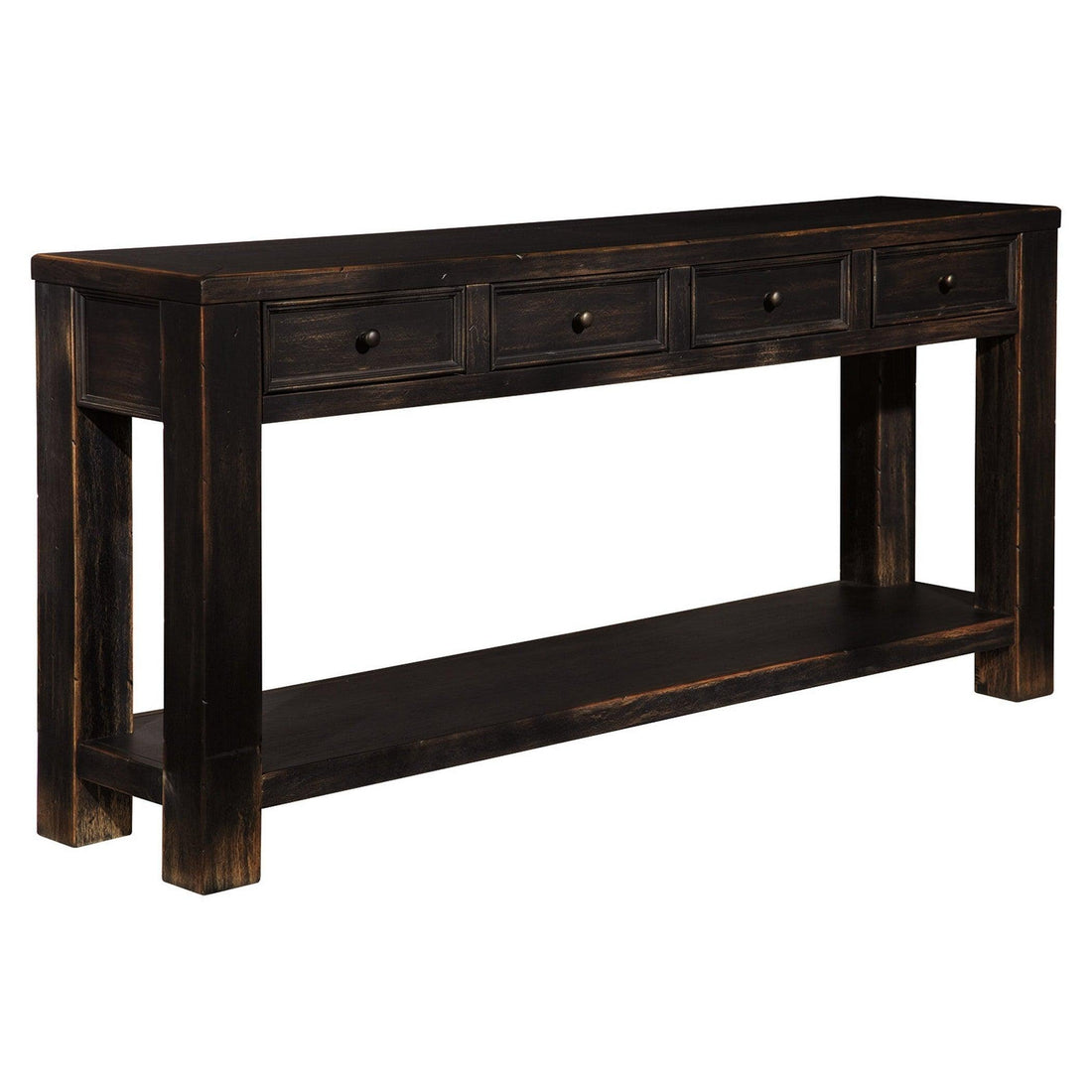 Gavelston Sofa/Console Table Ash-T732-4