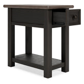 Tyler Creek Chairside End Table Ash-T736-107