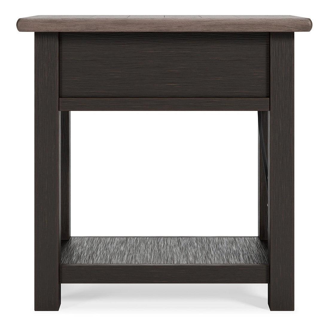 Tyler Creek Chairside End Table Ash-T736-107