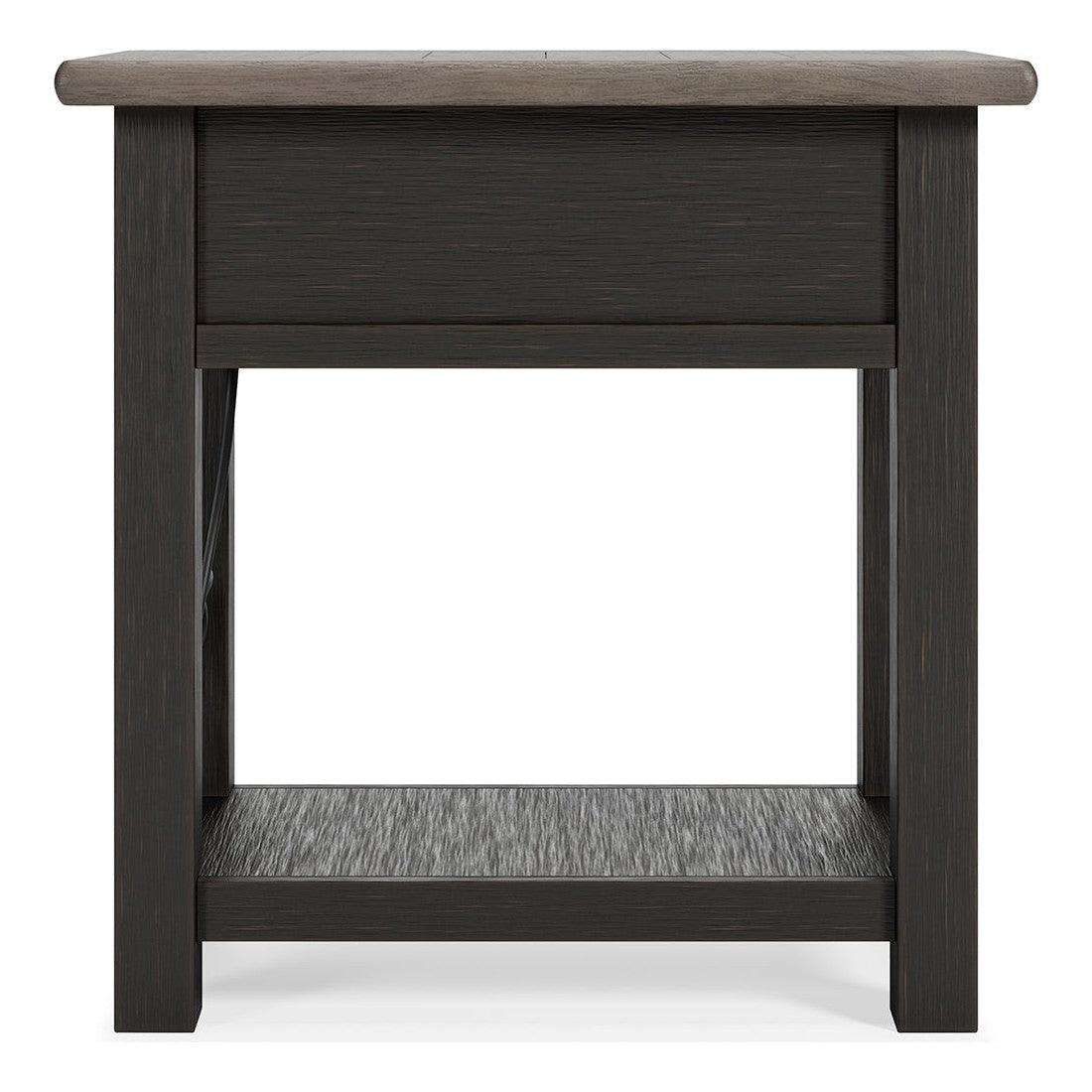 Tyler Creek Chairside End Table Ash-T736-107