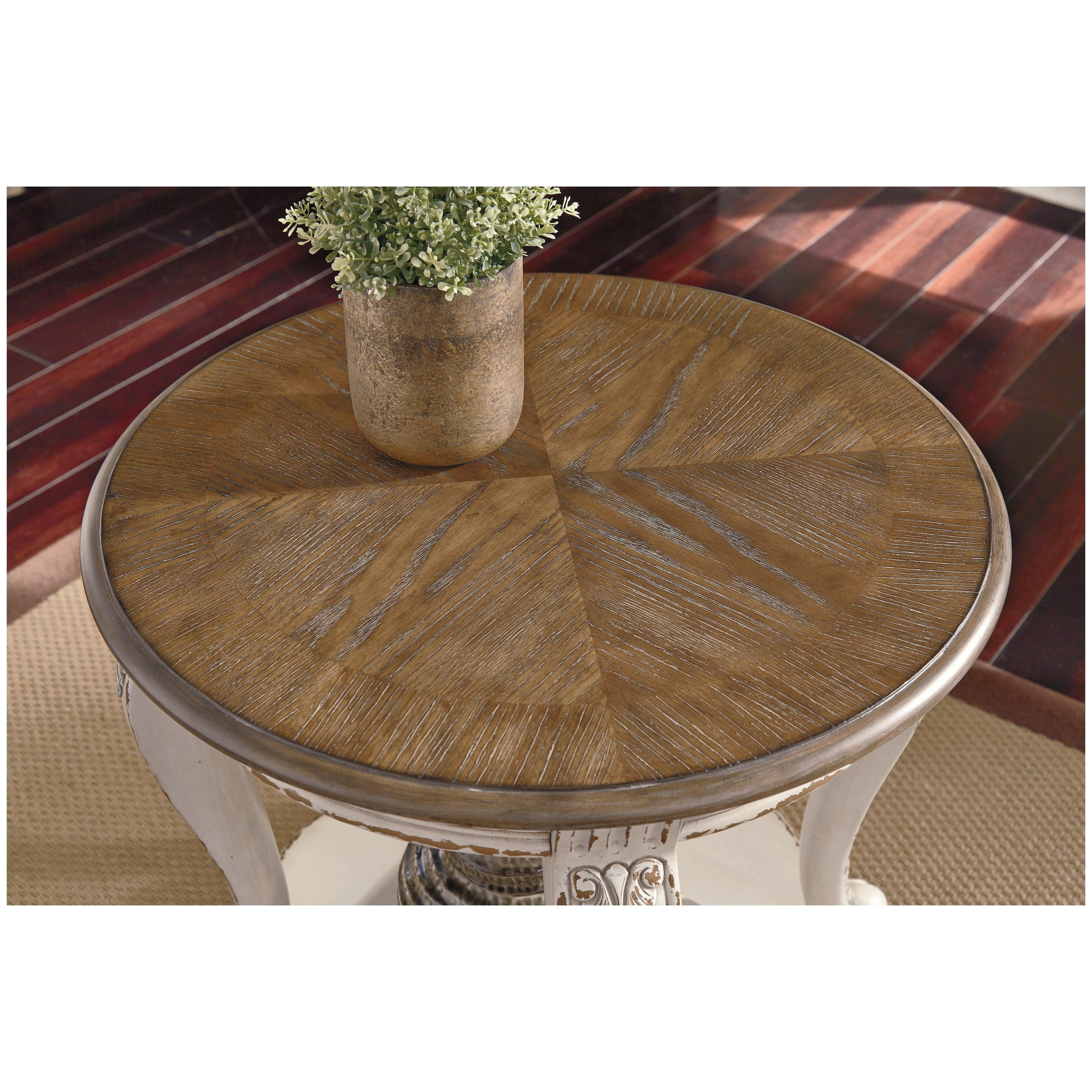 Realyn End Table Ash-T743-6