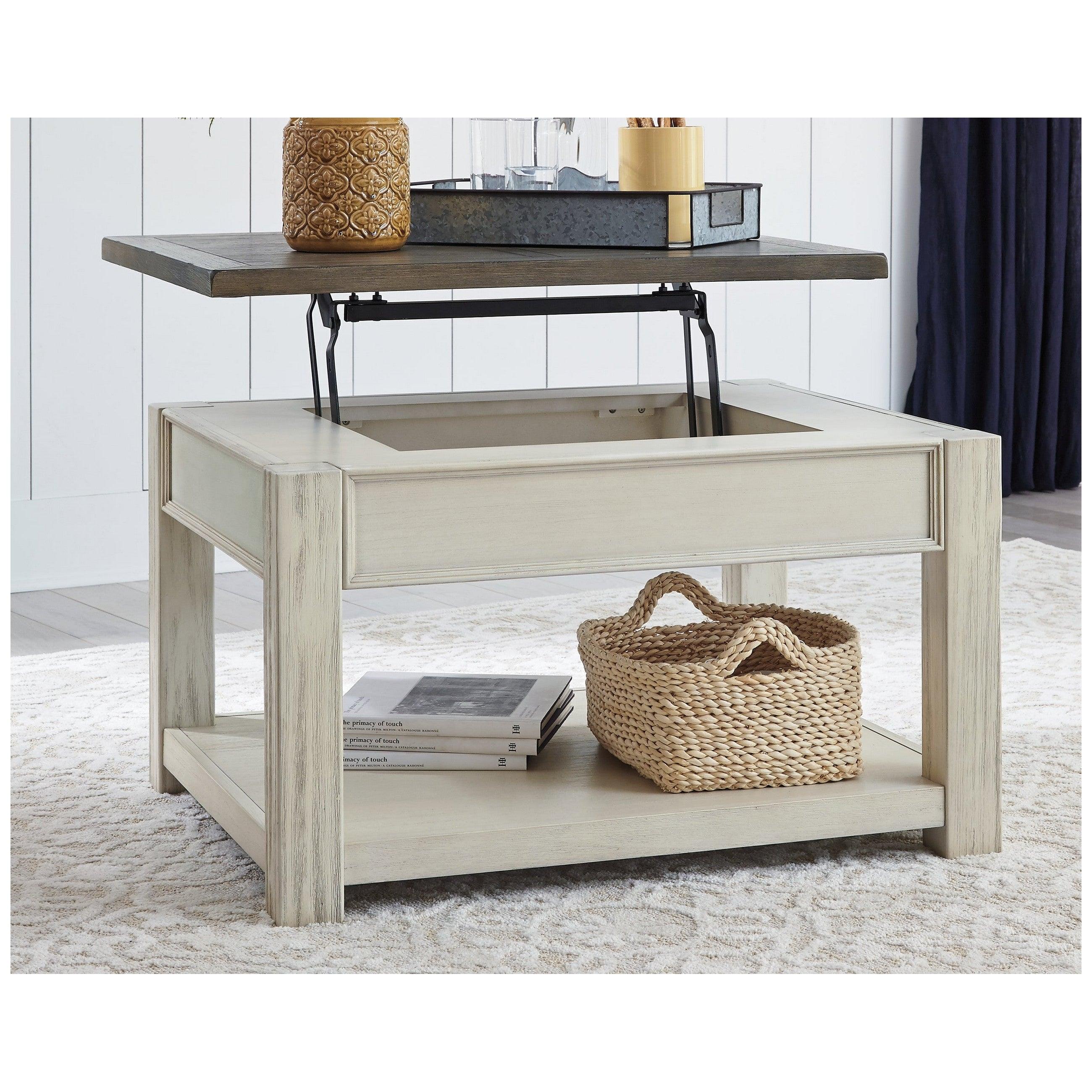 Bolanburg Coffee Table with Lift Top Ash-T751-0