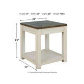 Bolanburg End Table Ash-T751-2