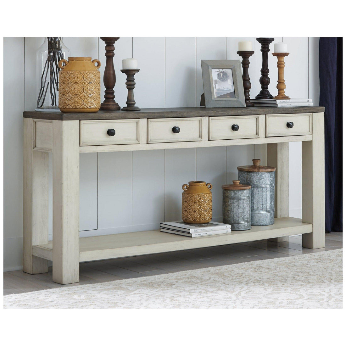 Bolanburg Sofa/Console Table Ash-T751-4