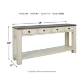 Bolanburg Sofa/Console Table Ash-T751-4