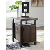 Vailbry Chairside End Table Ash-T758-7