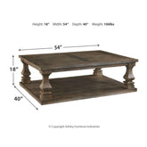 Johnelle Coffee Table Ash-T776-1