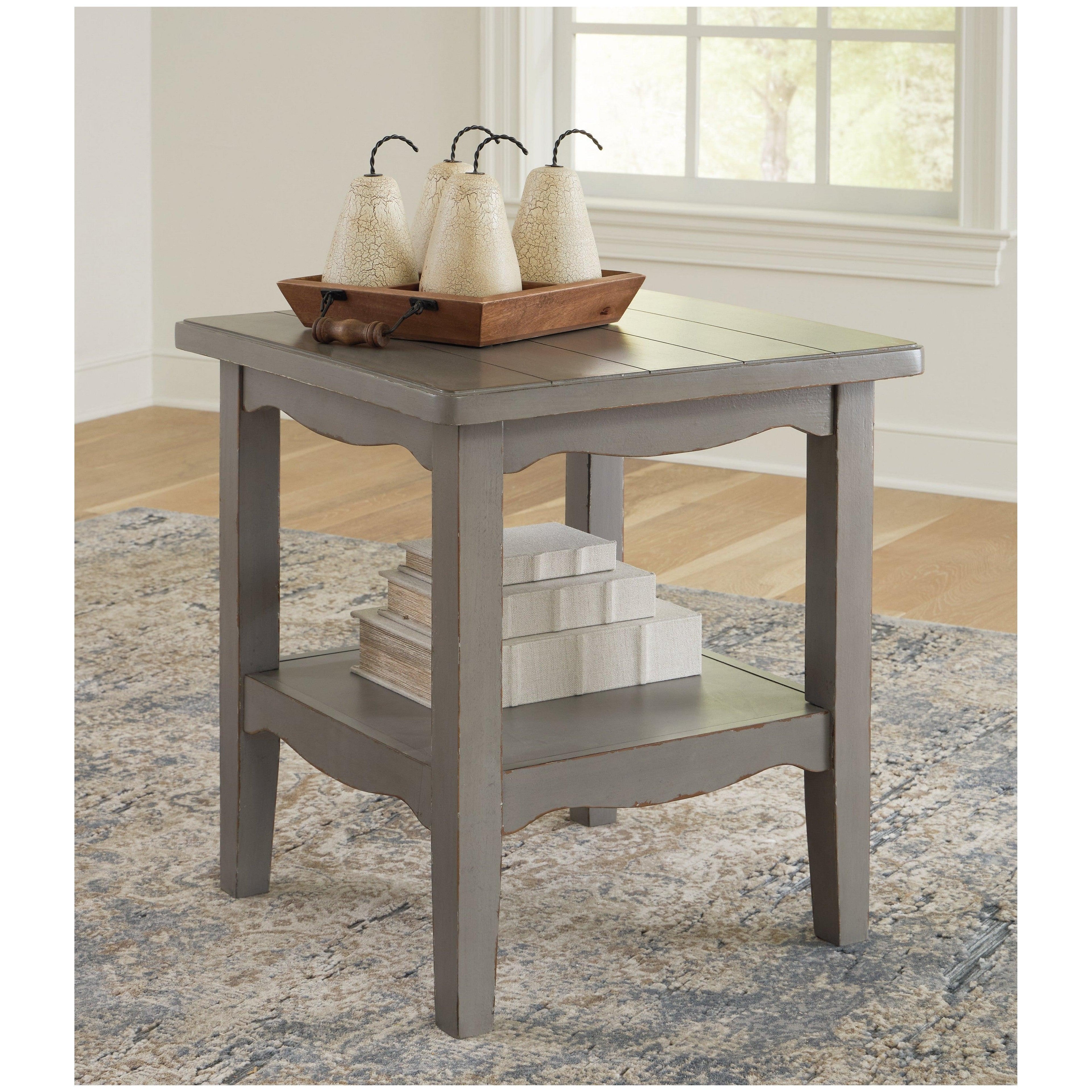 Charina End Table Ash-T784-2