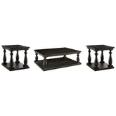 Mallacar Coffee Table and 2 End Tables Ash-T880T1
