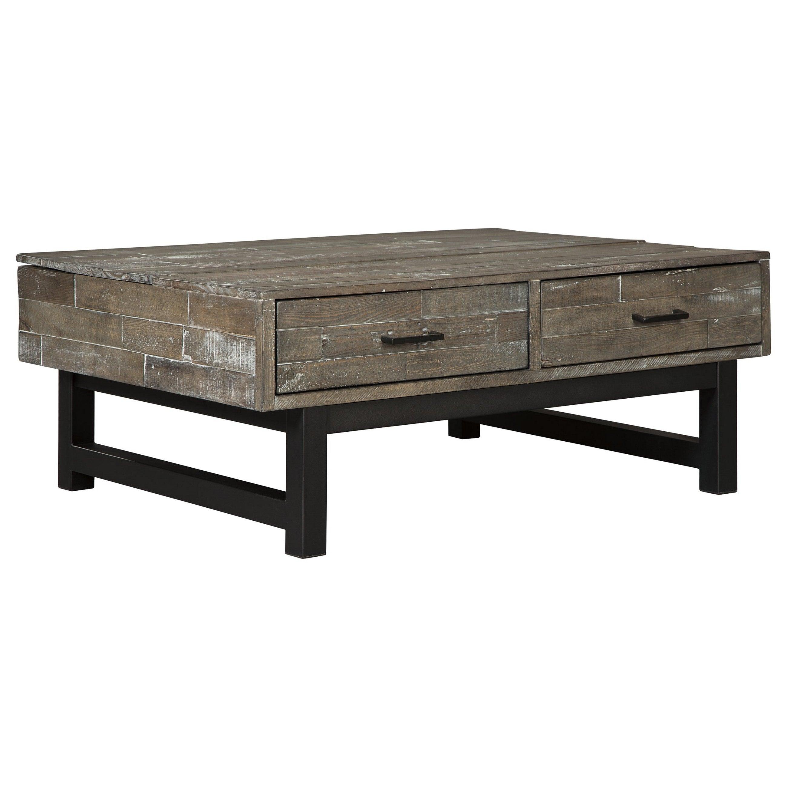 Mondoro Coffee Table with Lift Top Ash-T891-9