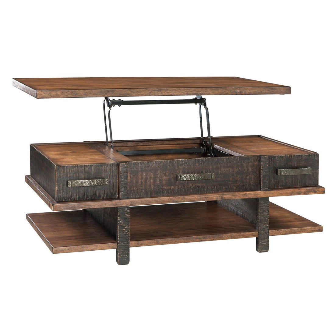 Stanah Coffee Table with Lift Top Ash-T892-9