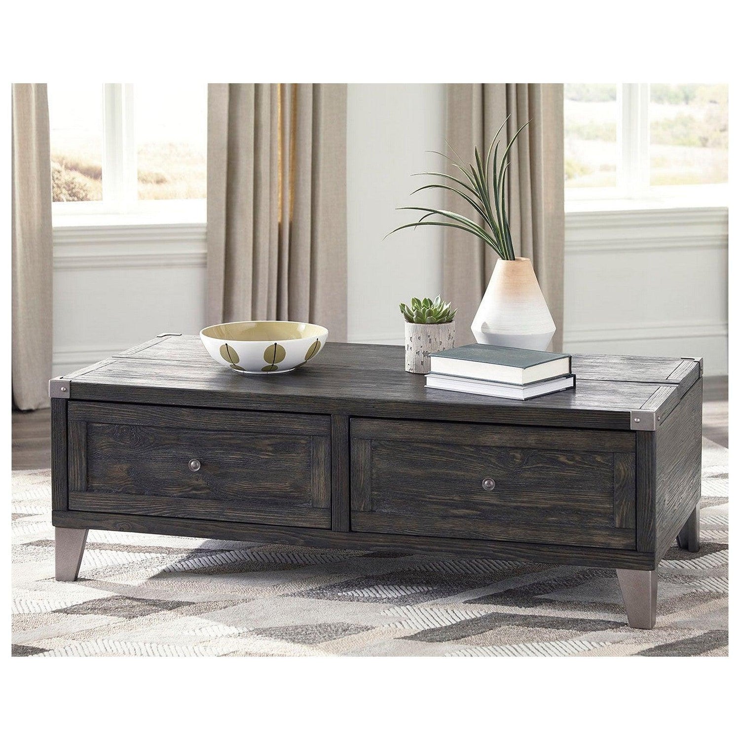 Todoe Coffee Table with Lift Top Ash-T901-9