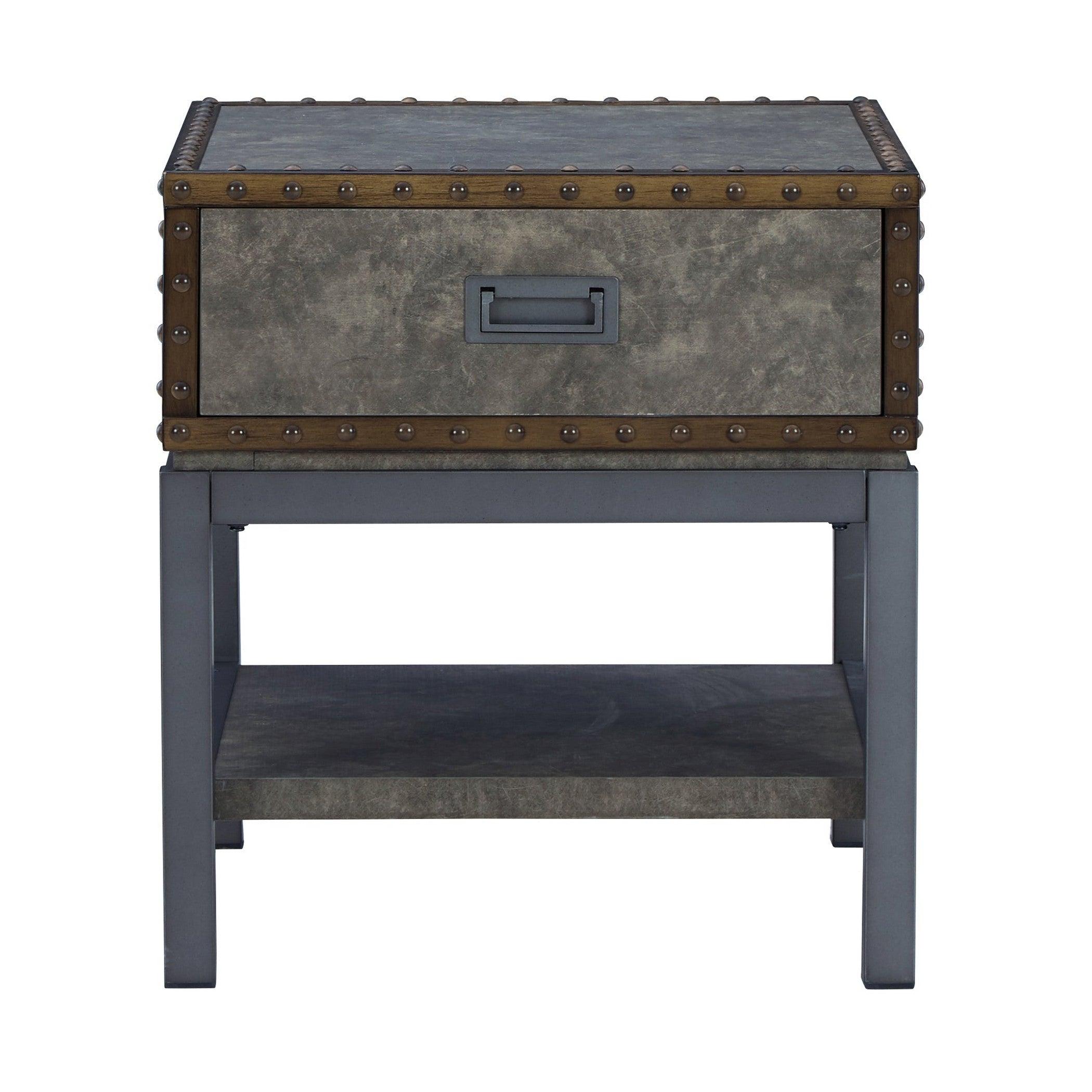 Derrylin End Table Ash-T973-3