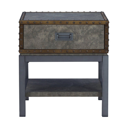 Derrylin End Table Ash-T973-3