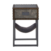 Derrylin Chairside End Table Ash-T973-7