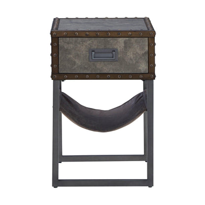 Derrylin Chairside End Table Ash-T973-7