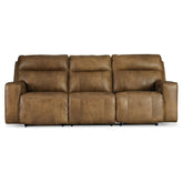 Game Plan Power Reclining Sofa Ash-U1520615